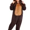 Plus Size Brown Bear Jumpsuit Costume -Halloween Costumes Outlet Store brown bear plus size onesie