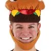 Soft Cheeseburger Jawesome Costume Hat -Halloween Costumes Outlet Store cheeseburger jawesome hat