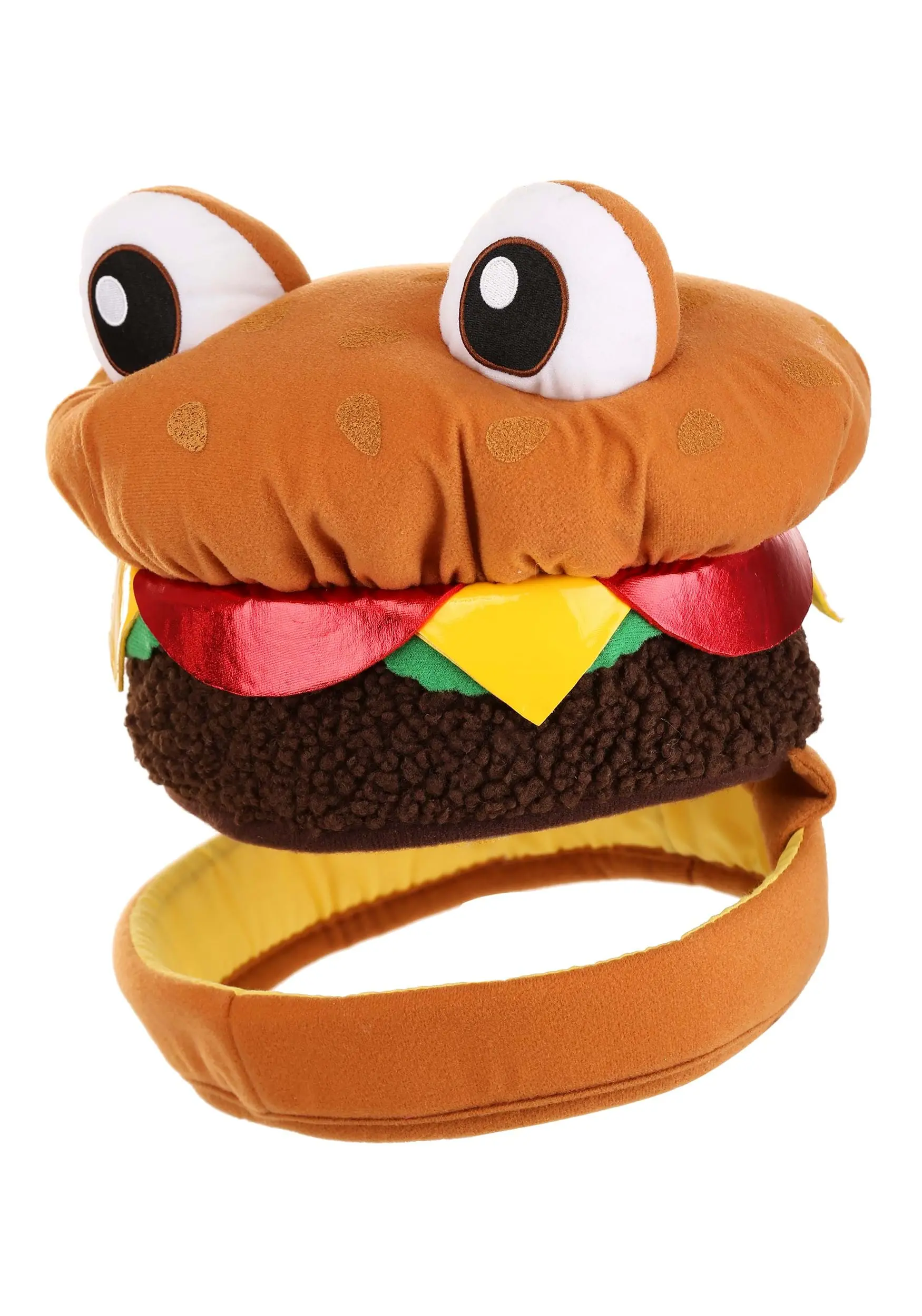 Soft Cheeseburger Jawesome Costume Hat 7 Soft Cheeseburger Jawesome Costume Hat - Image 5