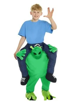 Alien Piggyback Child's Costume