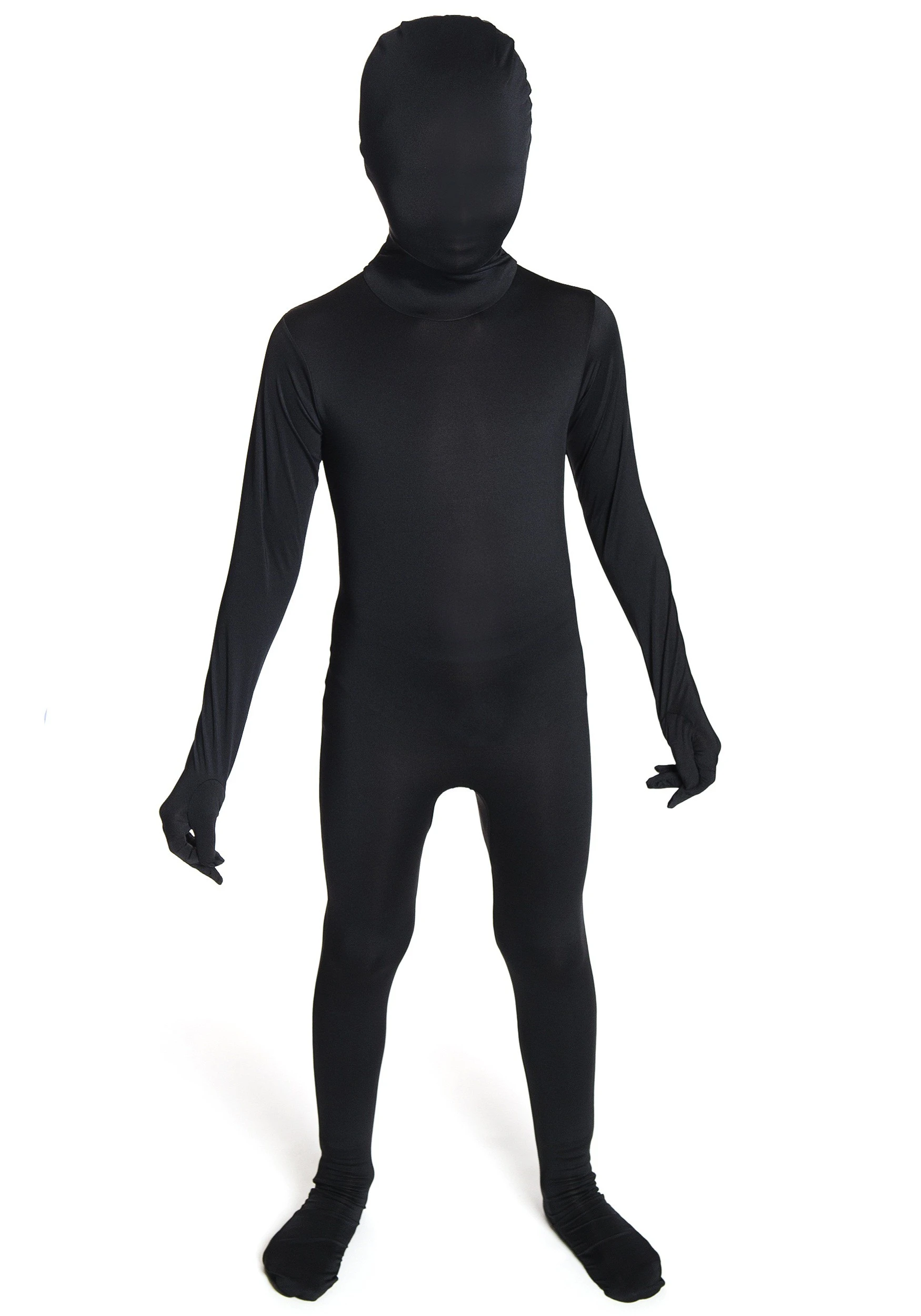 Child Black Morphsuit Costume 3 Child Black Morphsuit Costume