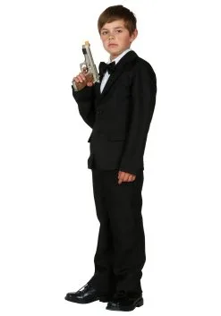 Costume Kids Black Suit -Halloween Costumes Outlet Store child black suit alt 3