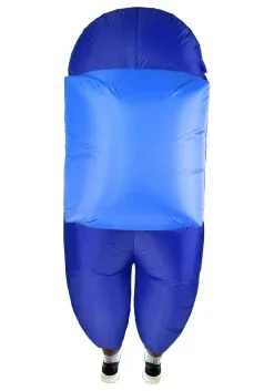 Sus Crewmate Child Blue Killer Costume -Halloween Costumes Outlet Store child blue sus crewmate killer costume alt 1