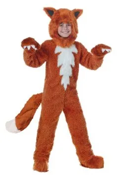 Fox Kid's Costume -Halloween Costumes Outlet Store child fox costume alt 7
