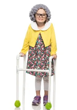 Child Grandma Costume -Halloween Costumes Outlet Store child grandma costume alt 2