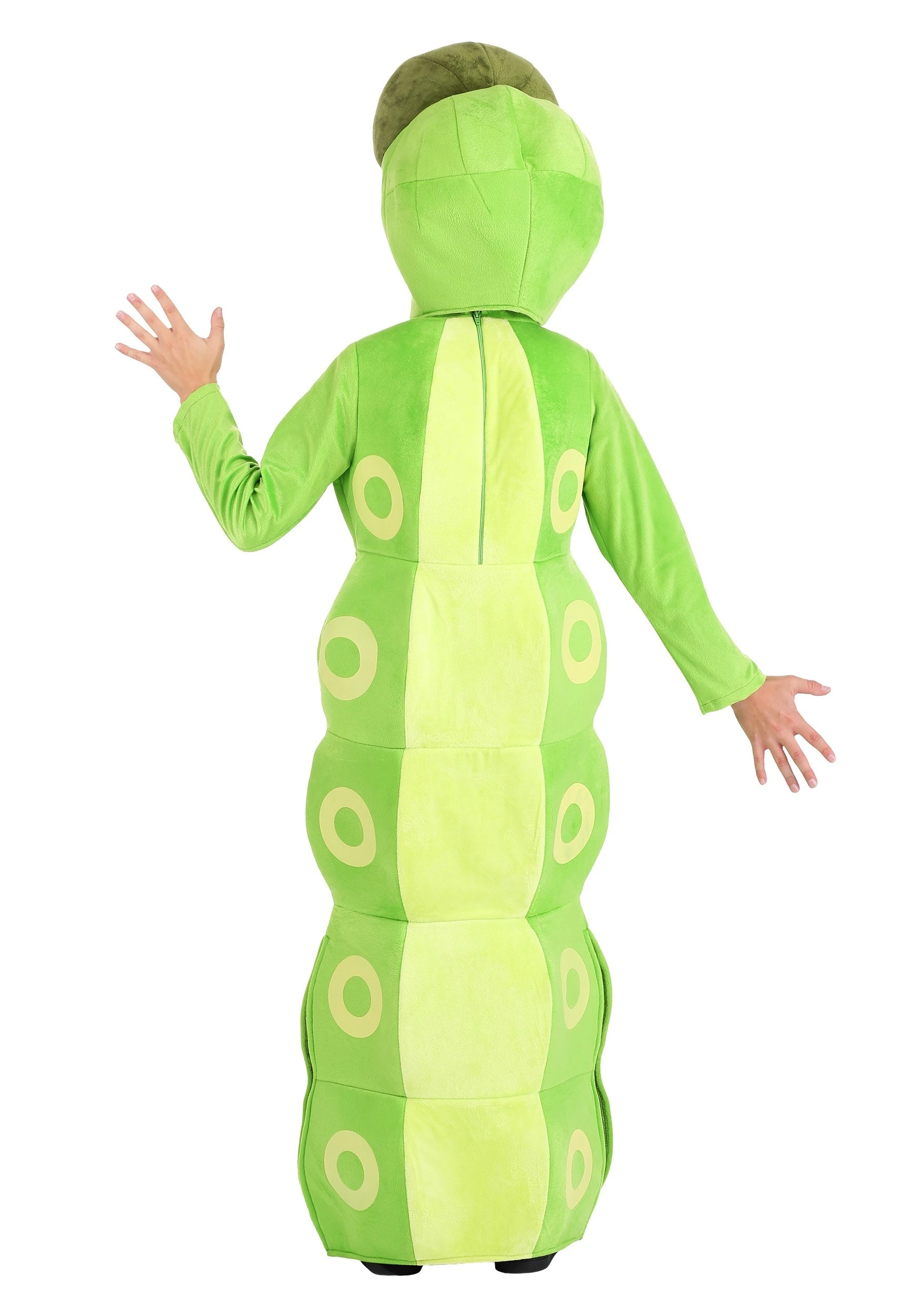 Green Caterpillar Costume For Children 4 Green Caterpillar Costume For Children - Image 2
