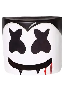 Marshmello Vampire Costume For Kids -Halloween Costumes Outlet Store child marshmello vampire costume alt 1