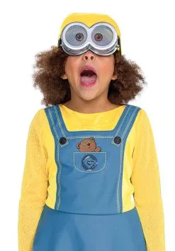 Kids Minion Dress Costume -Halloween Costumes Outlet Store child minion dress costume alt 1