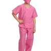 Pink Doctor Scrubs For GIrls