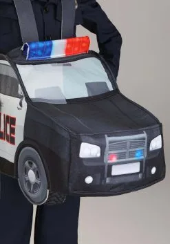 Ride In Police Car Costume For Kids -Halloween Costumes Outlet Store child police car costume alt 3