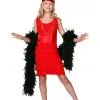 Red Fringe Kid's Flapper Costume -Halloween Costumes Outlet Store child red fringe flapper costume update main
