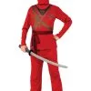 Red Ninja Costume For Kid's 1 Red Ninja Costume For Kid's -Halloween Costumes Outlet Store child red ninja costume