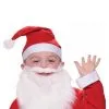 Child Santa Beard And Moustache