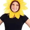 Sunflower Costume Hood For Adults