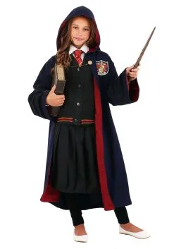 Kids Vintage Hogwarts Gryffindor Robe 10 Kids Vintage Hogwarts Gryffindor Robe -Halloween Costumes Outlet Store child vintage hogwarts gryffindor robe alt 1