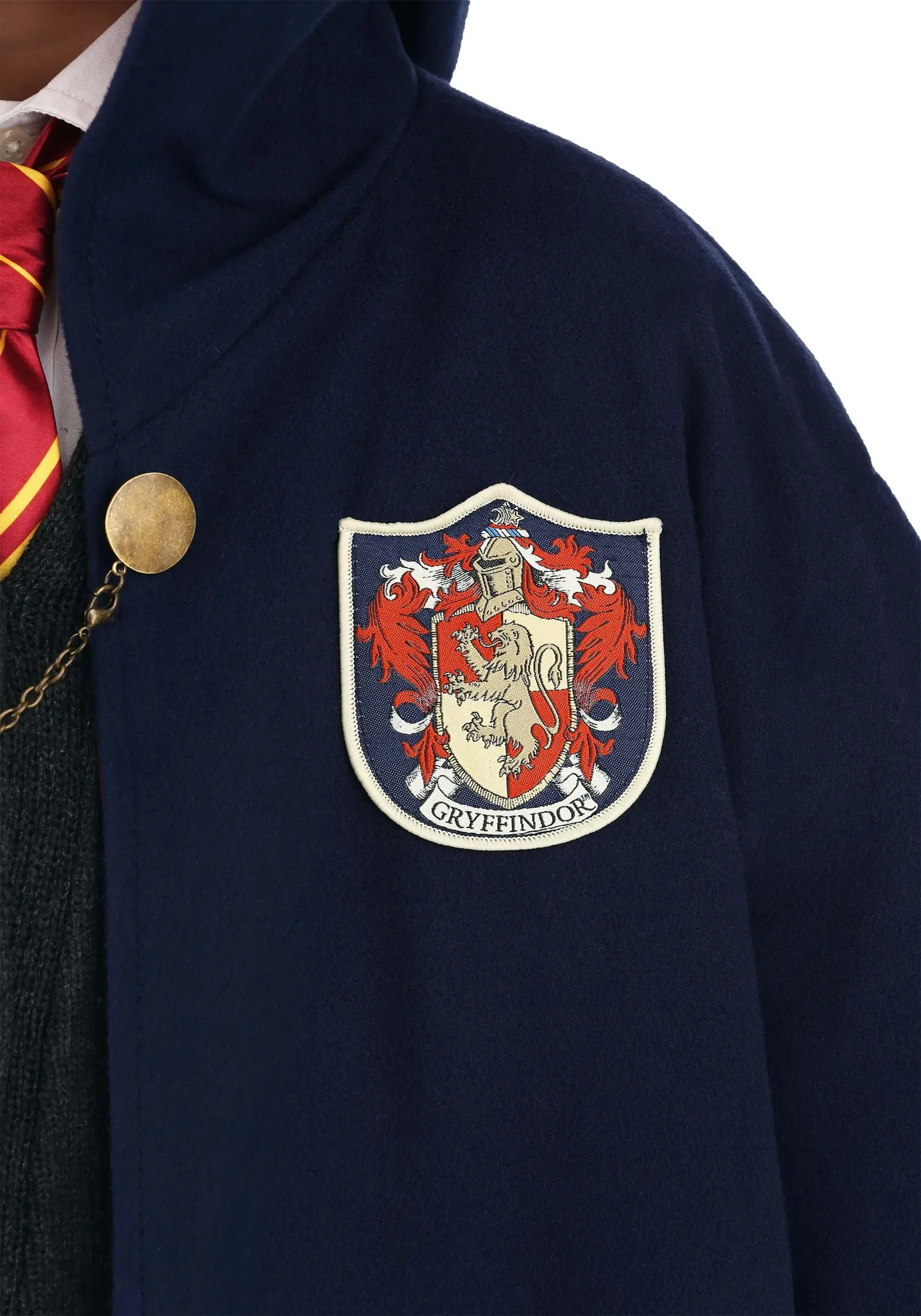 Kids Vintage Hogwarts Gryffindor Robe 5 Kids Vintage Hogwarts Gryffindor Robe - Image 3