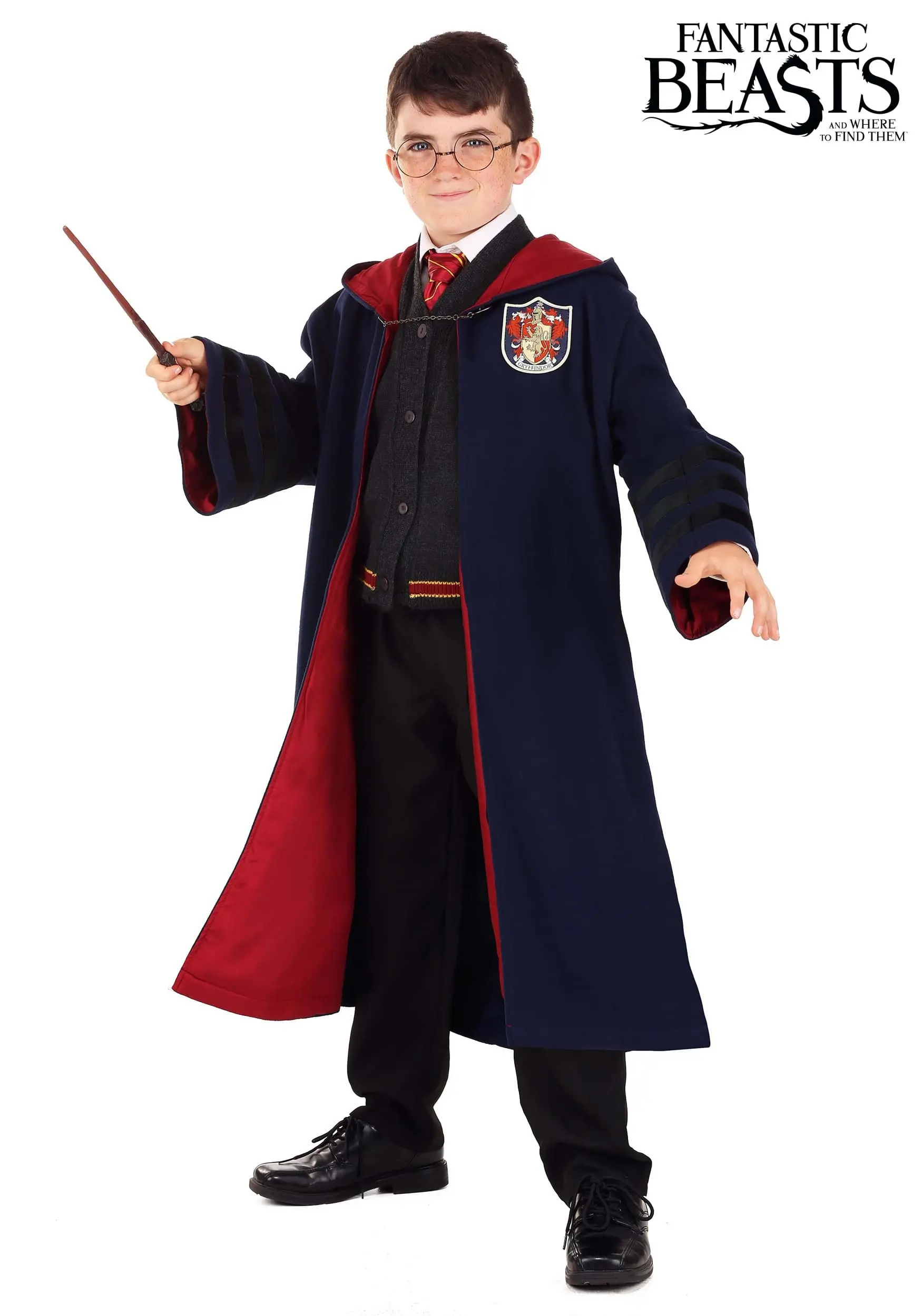 Kids Vintage Hogwarts Gryffindor Robe 3 Kids Vintage Hogwarts Gryffindor Robe