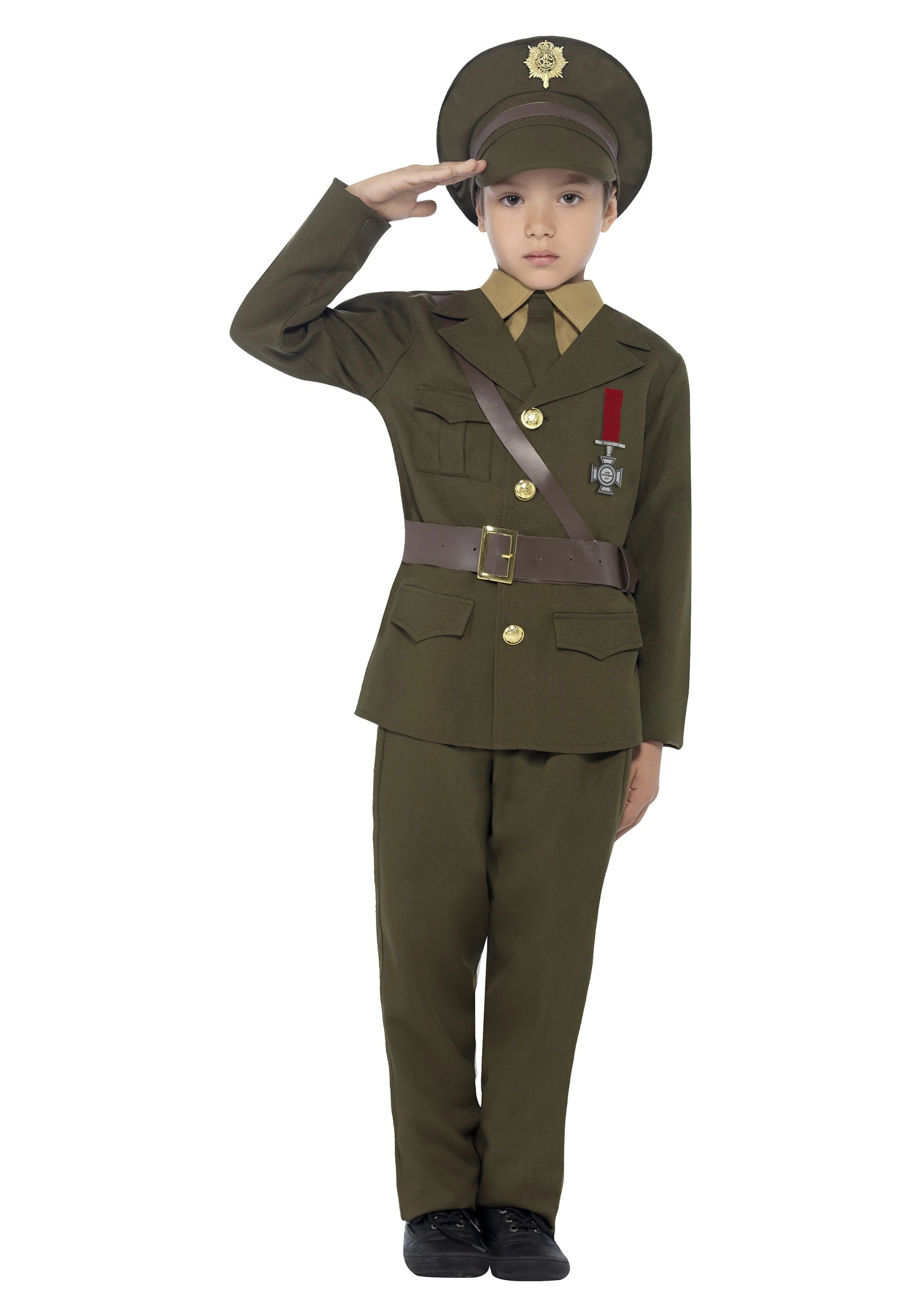 Child's Army Officer Costume 3 Child's Army Officer Costume
