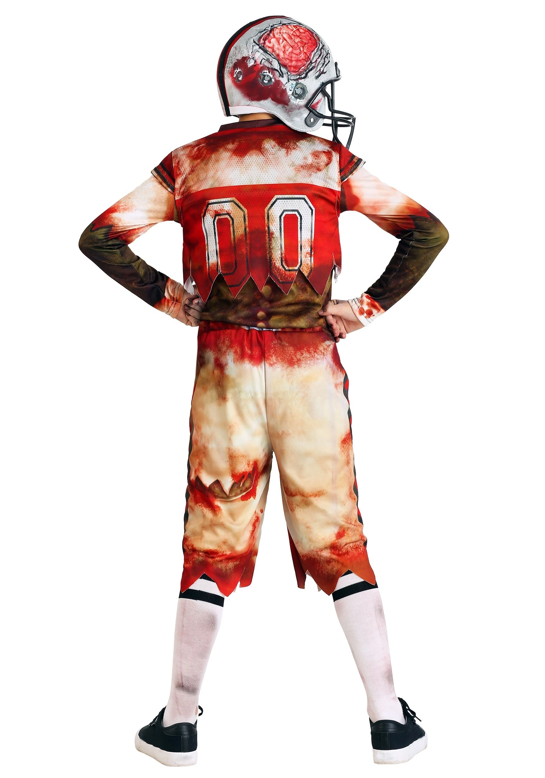 Child Zombie Football Player Costume 4 Child Zombie Football Player Costume - Image 2