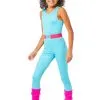Classic Aerobic Barbie Costume For Girls -Halloween Costumes Outlet Store classic child aerobic barbie costume