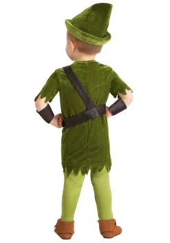 Classic Peter Pan Toddler Costume For Boys 5 Classic Peter Pan Toddler Costume For Boys -Halloween Costumes Outlet Store classic peter pan toddler costume back