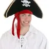 Classic Skull Pirate Hat For Adults