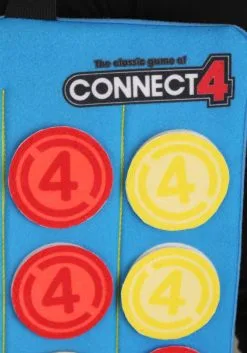 Connect Four Sandwich Board Costume For Adults -Halloween Costumes Outlet Store connect four sandwich board costume alt 3