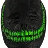 Creepy Glow In The Dark Grinning Mask -Halloween Costumes Outlet Store creepy grinning glow in the dark mask