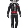 Day Of The Dead Senor Bones Costume For Men 2 Day Of The Dead Senor Bones Costume For Men -Halloween Costumes Outlet Store day of the dead senor bones costume