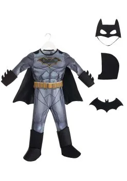 DC Comics Batman Deluxe Costume For Toddlers -Halloween Costumes Outlet Store dc comics batman deluxe toddler costume alt 6