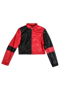 DC Comics Moto Jacket From Suicide Squad For Harley Quinn -Halloween Costumes Outlet Store dc comics suicide squad harley quinn moto jacket alt 2