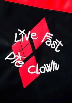 DC Comics Moto Jacket From Suicide Squad For Harley Quinn -Halloween Costumes Outlet Store dc comics suicide squad harley quinn moto jacket alt 3