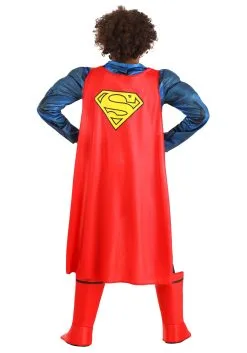 DC Comics Deluxe Kids Superman Costume -Halloween Costumes Outlet Store dc comics superman deluxe kids costume alt 6
