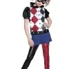 DC Premium Harley Quinn Costume For Girls 1 DC Premium Harley Quinn Costume For Girls -Halloween Costumes Outlet Store dc superhero girls premium harley quinn costume