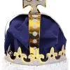 Deluxe Blue Crown -Halloween Costumes Outlet Store deluxe blue crown