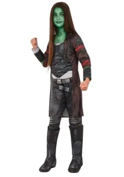 Deluxe Gamora Avengers Endgame Costume For Kids