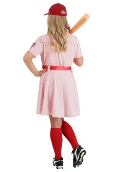 A League Of Their Own Deluxe Dottie Costume -Halloween Costumes Outlet Store deluxe dottie costume alt 9