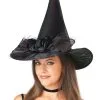 Deluxe Iridescent Witch Hat For Women
