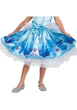 Disney Deluxe Girl's Cinderella Toddler Costume 10 Disney Deluxe Girl's Cinderella Toddler Costume -Halloween Costumes Outlet Store deluxe toddler cinderella costume alt 3