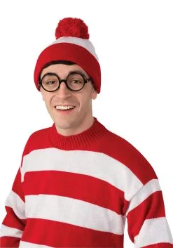 Deluxe Where's Waldo Costume Hat