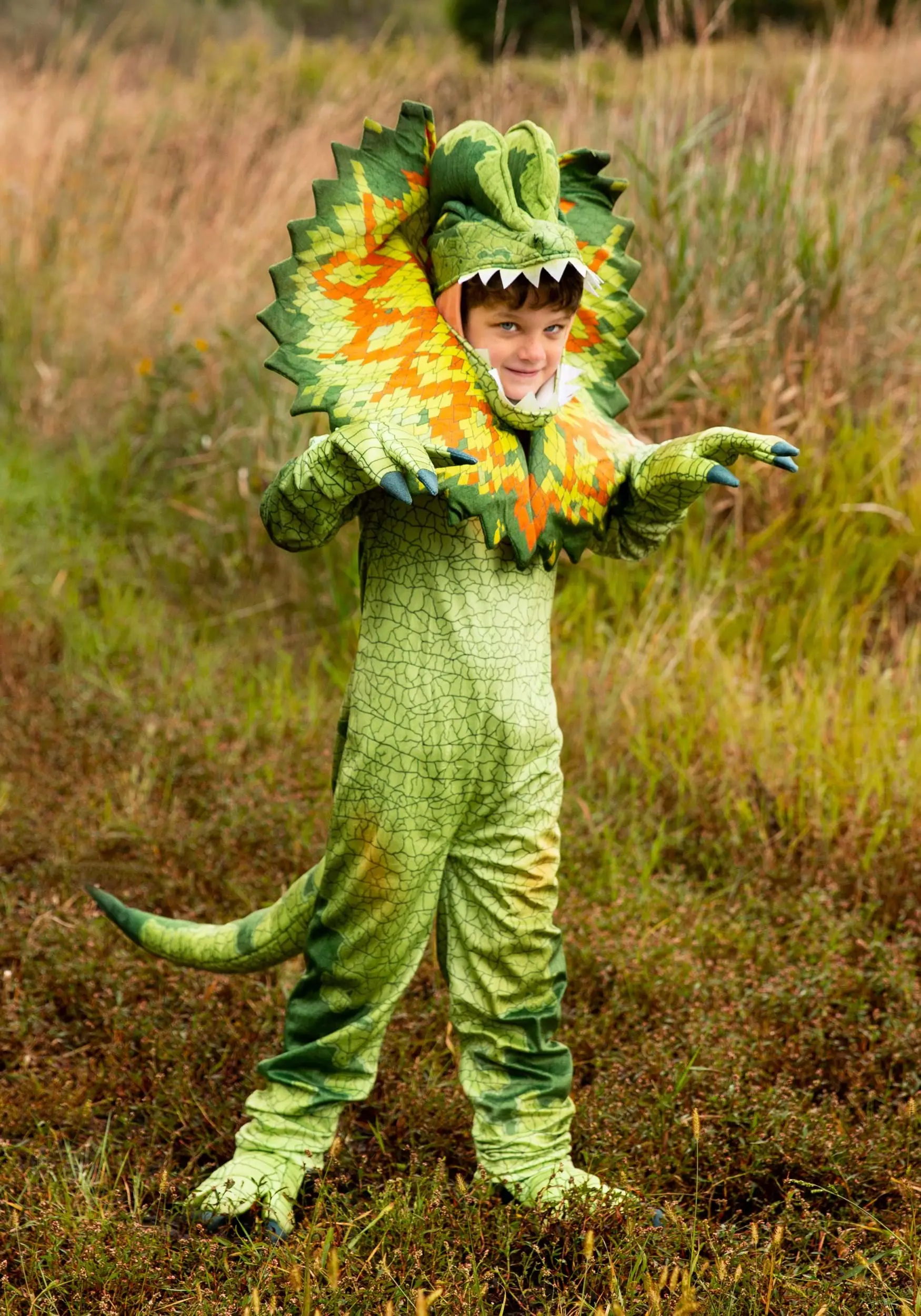 Kids Dilophosaurus Costume 6 Kids Dilophosaurus Costume - Image 4