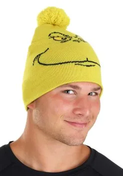 Dr. Seuss How The Grinch Stole Christmas Knit Hat -Halloween Costumes Outlet Store dr seuss grinch knit hat alt 1