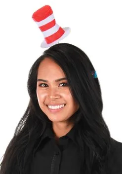 Dr. Seuss The Cat In The Hat Spring Headband Accessory -Halloween Costumes Outlet Store dr seuss the cat in the hat spring headband alt 1