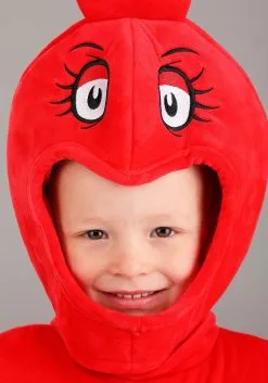 Dr. Seuss Red Fish Costume For Kids 12 Dr. Seuss Red Fish Costume For Kids -Halloween Costumes Outlet Store dr seuss toddler red fish costume alt 3