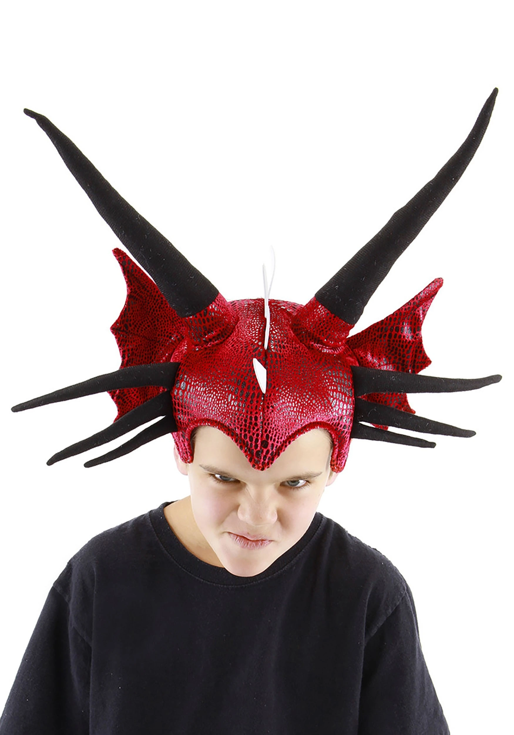 Soft Horned Dragon Costume Hat Accessory 4 Soft Horned Dragon Costume Hat Accessory - Image 2