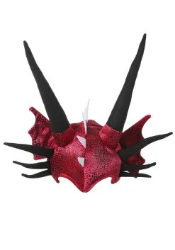 Soft Horned Dragon Costume Hat Accessory 11 Soft Horned Dragon Costume Hat Accessory -Halloween Costumes Outlet Store dragon plush hat alt 2