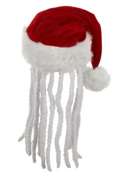 Dread Santa Plush Hat -Halloween Costumes Outlet Store dread santa plush hat alt 5