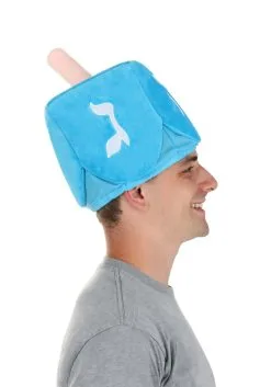 Dreidel Plush Costume Hat -Halloween Costumes Outlet Store dreidel hat alt 3