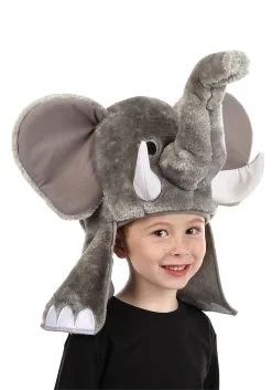 Elephant Sprazy Soft Toy Hat -Halloween Costumes Outlet Store elephant sprazy toy hat alt 2