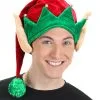 Soft Elf Hat With Ears For Adults -Halloween Costumes Outlet Store elf plush hat with ears
